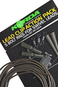 KORDA lead clip action pack